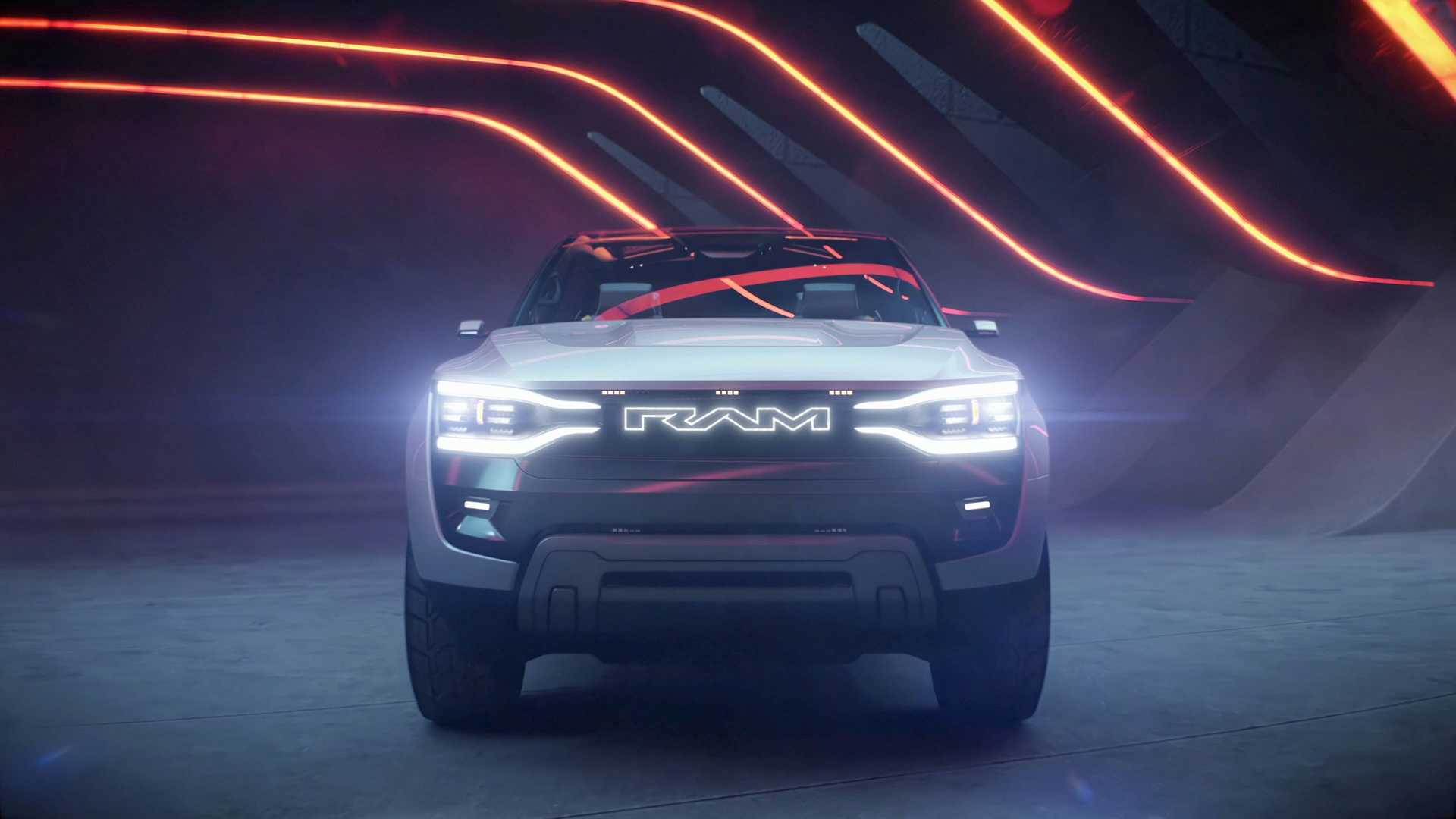 RAM Revolution电动皮卡概念车全球首发