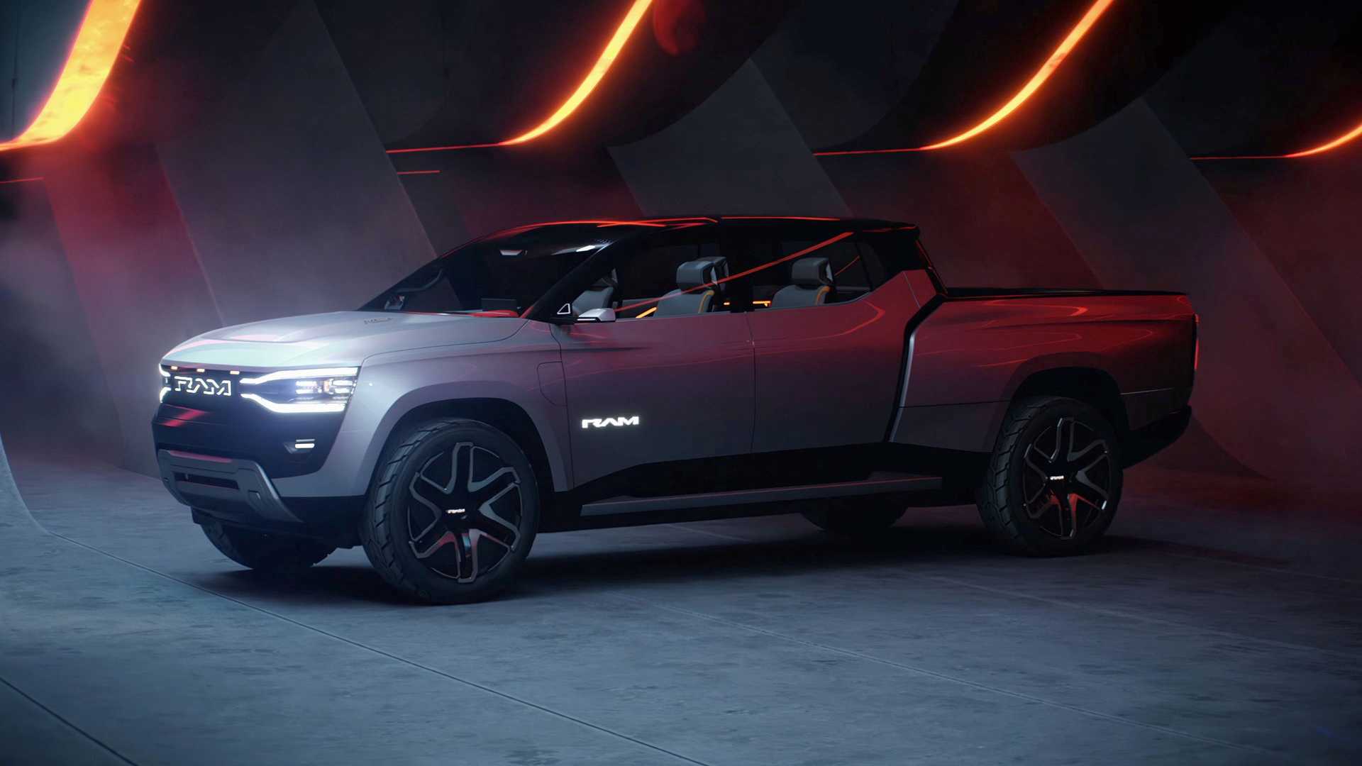 RAM Revolution电动皮卡概念车全球首发