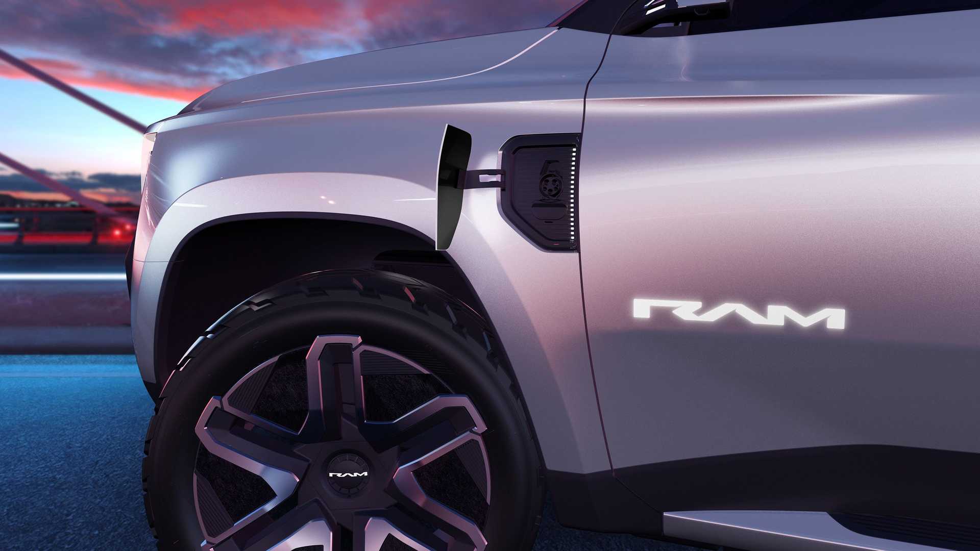 RAM Revolution电动皮卡概念车全球首发