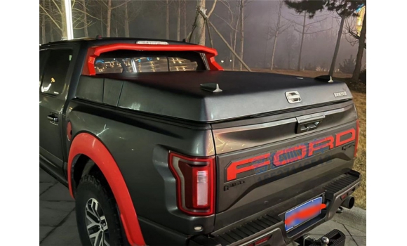 福特猛禽F150、350皮卡后箱盖改装图片